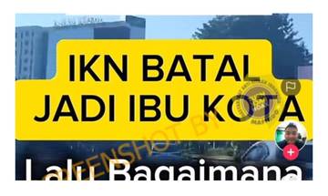 [HOAKS] IKN Batal Jadi Ibu Kota Negara