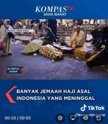 [Hoaks] Video Viral Jasad Jamaah Haji Indonesia Ditelantarkan di Jalanan Mekkah