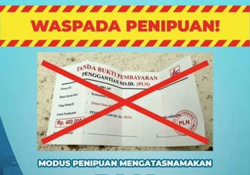 (Hoax) Modus Penipuan Atas Nama PLN Batam