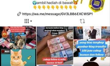 [PENIPUAN] Akun TikTok “King Kevin” Berbagi Hadiah