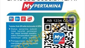 [PENIPUAN] Pendaftaran BBM Subsidi Lewat Akun atau Tautan Tidak Resmi