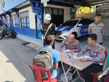 Polres Karimun Gelar Operasi Lintas Sektoral Penilangan Bersama Instansi Terkait 