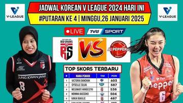 Daftar Top Skors Sementara Liga Voli Putri Korea 2025