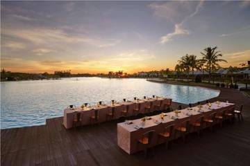 Ini Dia Menu Buka Puasa Nusantara ditepi Laguna Terbesar di Asia Tenggara Oleh Natra Bintan !