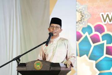 Masyarakat Antusias Hadiri Buka Puasa Bersama Amsakar dan Li Claudia 