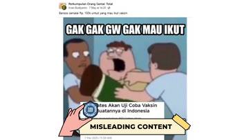  Klaim Bansos Peserta Uji Vaksin TBC Salah