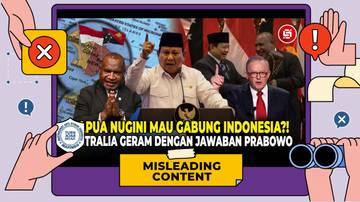 [SALAH] Papua Nugini Bakal Gabung ke Indonesia