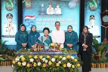 Puncak HKG PKK ke-53 Batam Berlangsung Meriah