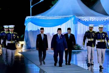 Kasau Hadiri Upacara Ziarah Nasional dan Renungan Suci