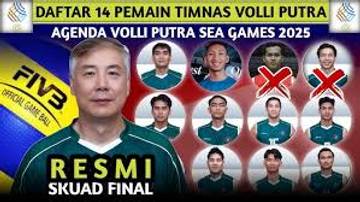  Pemain Timnas Bola Voli Putra SEA GAMES 2025