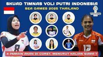 Nama Pemain Voli Putri SEA Games 2025
