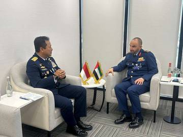Kasau dan Commander UAE-AFAD Bahas Penguatan Kerja Sama