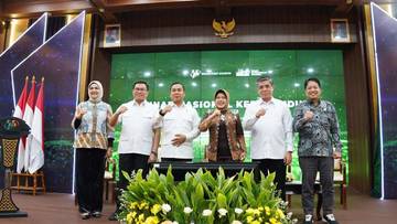Empat Pimpinan K/L Bahas Penguatan Produktivitas Bangsa