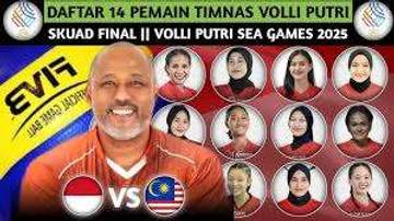 Nama Pemain Voli Putri Indonesia di Sea Games 