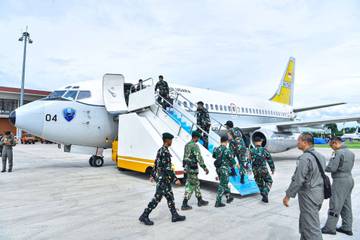 Empat Pesawat TNI AU Dukung Pemulihan Sumatera