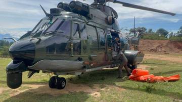 Kaskodau I Jangkau Warga Terisolasi Aceh Tengah Helikopter