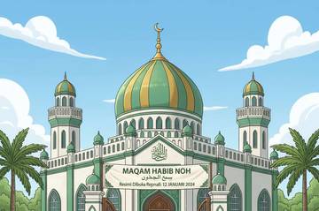 Maqam Habib Noh Kembali Dibuka Usai Renovasi