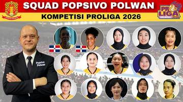 Daftar Pemain Jakarta Popsivo Polwan Untuk Proliga 2026