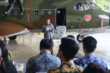 CN-235 TNI AU Kembali Perkuat Kesiapan Operasi