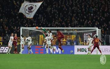 Ditahan Imbang AS Roma, Ac Milan Tambah Rekor