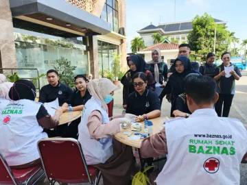 Rumah Sehat BAZNAS Batam Gelar Pemeriksaan Kesehatan Gratis