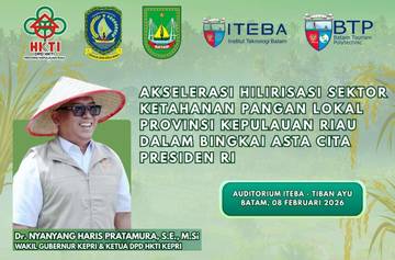 HKTI Kepri Akan Gelar FGD Hilirisasi Ketahanan Pangan