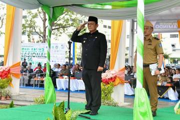 Gubernur Pimpin Apel Peringatan Bulan K3 di Batam