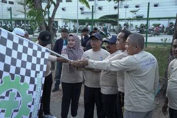 Wagub Hadiri Jalan Santai Bulan K3 Nasional