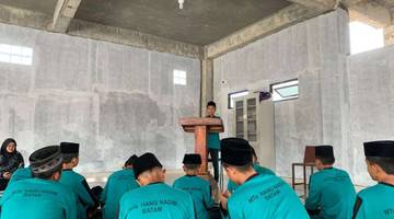 MTs Hang Nadim Batam Galar Kegiatan Praktik Khutbah
