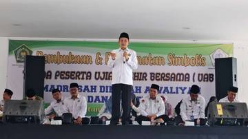 Ribuan Santri Batam Ikuti Ujian Akhir Bersama MDT