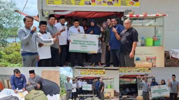BAZNAS Batam Bangun Kembali Rumah Korban Kebakaran Punggur