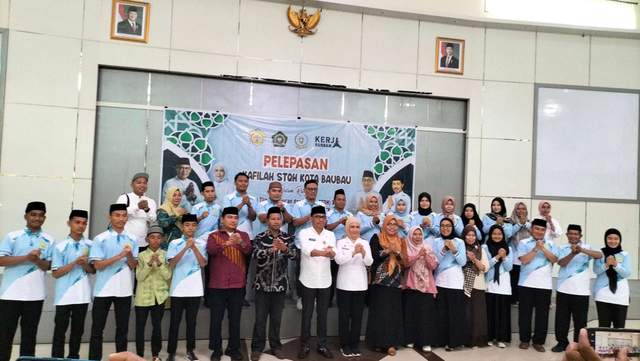 Wawali Baubau Lepas 52 Kafilah STQH ke Kendari