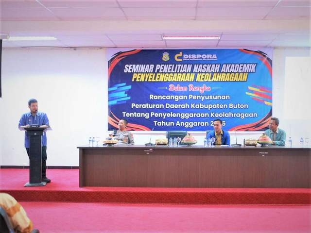 Pemkab Buton Siapkan Perda Olahraga untuk Pembinaan Atlet