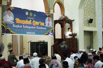 Malam Nuzulul Qur'an, Wabup Bombana Ajak Tingkatkan Ketakwaan