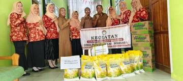 DWP Dinas Pertanian Bombana Berbagi Sembako di Bulan Ramadan