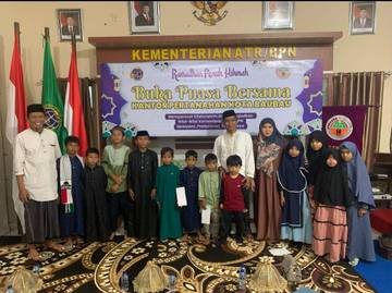 Bukber Kantah Baubau: Hangatkan Silaturahmi dan Wujudkan Nilai Pelayanan