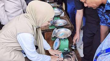 Disperdagperin Baubau Telah Tera Ulang 380 Timbangan