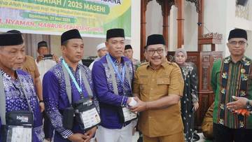 Bupati Bombana Lepas 123 Jemaah Calon Haji