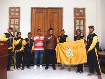 Bupati Buton Lepas Kontingen Kempo Menuju Kejurnas 2025