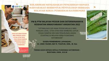 FKM Unidayan Kenalkan Otak Ikan Kembung Atasi Stunting