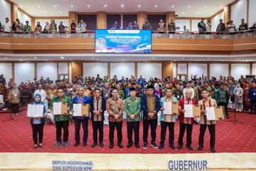 Wali Kota Baubau Hadiri Rakor Pencegahan Korupsi Terintegrasi