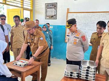 Launching Ketiga, Program Makan Bergizi di Buton Selatan