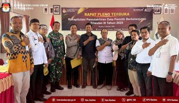 Triwulan III, PDPB Baubau Capai 110.472 Pemilih