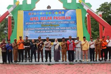 Polres Buton Gelar Operasi Lilin Anoa 2025
