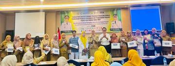 Dinkes Baubau Validasi Data dan Evaluasi Program P2P
