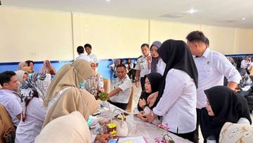 Dinkes Baubau Skrining Kesehatan Gratis  di Kantor Imigrasi