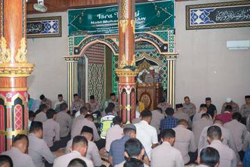 Polres Baubau Gelar Peringatan Isra Mi’raj 1447 H   