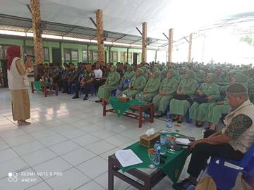Prajurit dan Persit Kodim 1413 Buton  Penyuluhan HIV/AIDS 