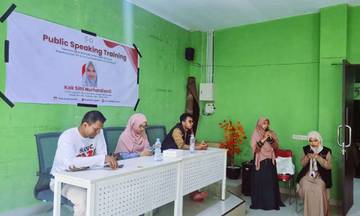 Peserta Antusias Ikuti Pelatihan Public Speaking SPH Baubau