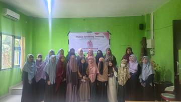 Komunitas Pemuda Hijrah Baubau Gelar Pelatihan Public Speaking